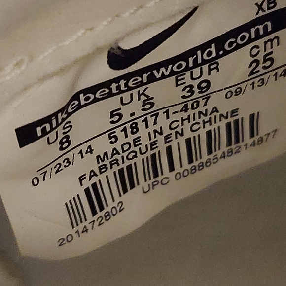 Pre-owned 2014 nike blazer mid - Picture 10 of 10